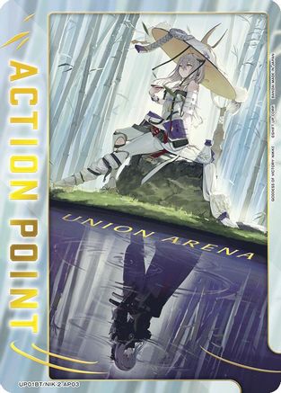 Image of Action Point Card (AP03) (UP01BT/NIK-2-AP03) - UP01BT GODDESS OF VICTORY NIKKE Precious Booster Foil