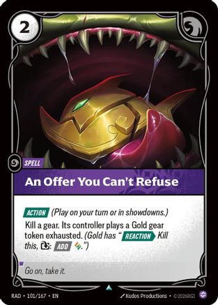 Image of An Offer You Can't Refuse (101/167) - Radiance