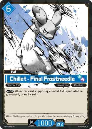 Image of Chillet - Final Frostneedle (ESS01-002) - Sleeve and Card Sets Foil