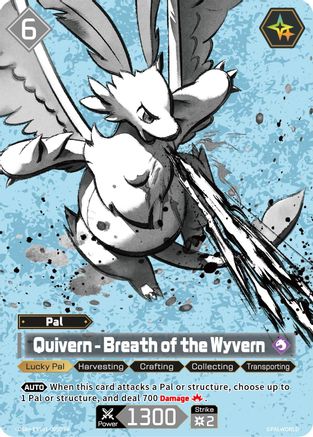 Image of Quivern - Breath of the Wyvern (OSR) (ESS01-005OSR) - Sleeve and Card Sets Foil