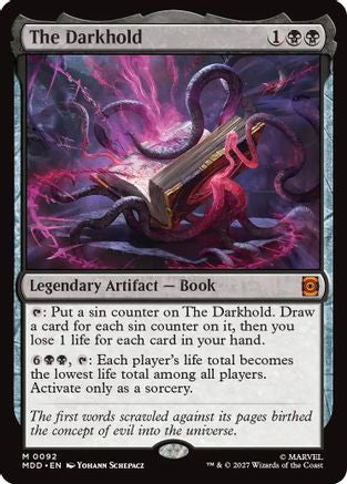Image of The Darkhold (MDD-092) - Marvel: Darkhold Destiny Foil