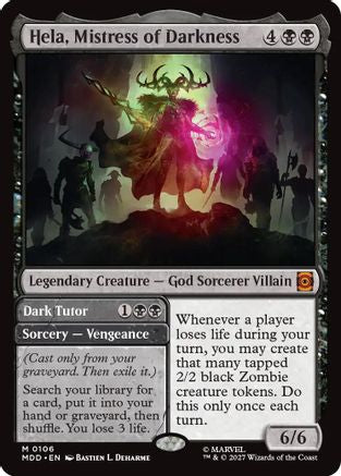 Image of Hela, Mistress of Darkness (MDD-106) - Marvel: Darkhold Destiny