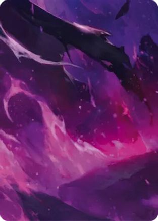 Image of Viserai, the Forsaken // Viserai, Usurper Double Sided Art Card (Bottom Right) - GEM Pack 6