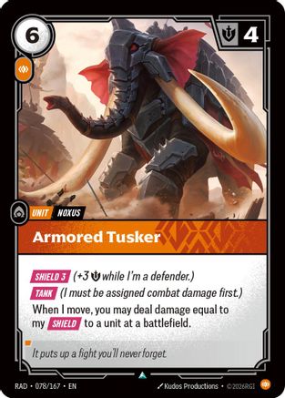 Image of Armored Tusker (078/167) - Radiance