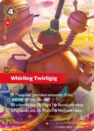 Image of Whirling Twirligig (022/167) - Radiance Foil