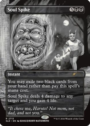 Image of Soul Spike (SLD-2713) - Secret Lair Drop Series Foil