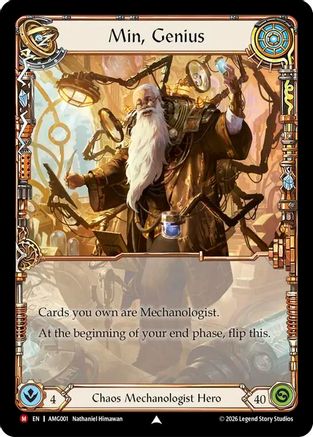 Image of Min, Genius // Min, Mad (AMG001) - Armory Deck: Min Rainbow Foil
