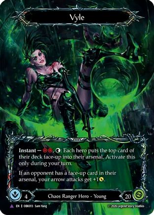 Image of Vyle (Marvel) (OBK013) - Outbreak Cold Foil