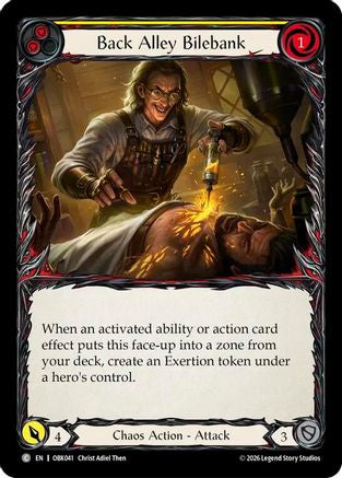 Image of Back Alley Bilebank (OBK041) - Outbreak Rainbow Foil