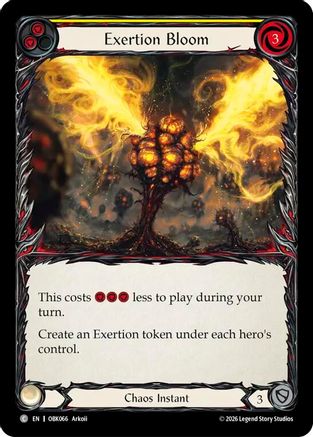 Image of Exertion Bloom (OBK066) - Outbreak Rainbow Foil