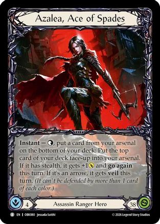 Image of Azalea, Ace of Spades (OBK080) - Outbreak