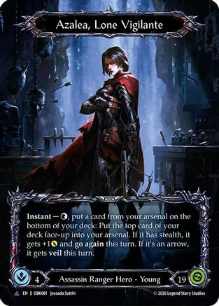 Image of Azalea, Lone Vigilante (Marvel) (OBK081) - Outbreak Cold Foil