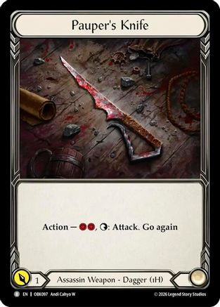 Image of Pauper's Knife (OBK097) - Outbreak