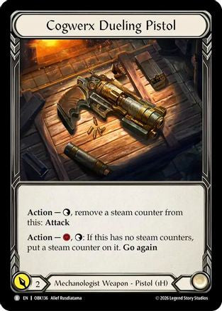 Image of Cogwerx Dueling Pistol (OBK136) - Outbreak
