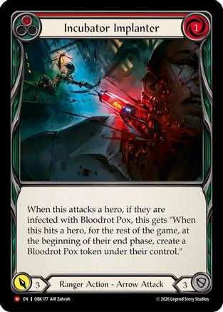 Image of Incubator Implanter (OBK177) - Outbreak Rainbow Foil