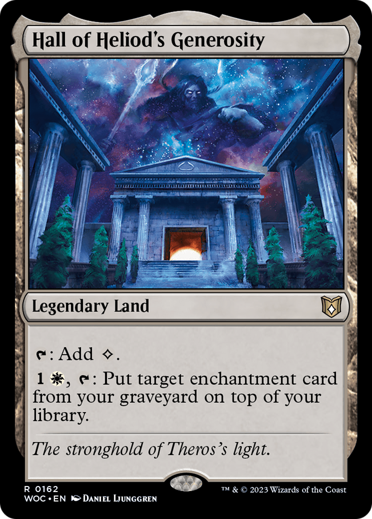 Image of Hall of Heliod's Generosity [Wilds of Eldraine Commander]