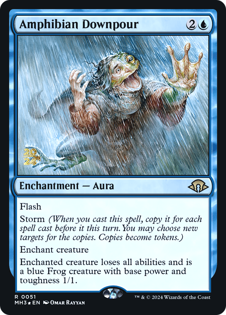 Image of Amphibian Downpour [Modern Horizons 3 Prerelease Promos]