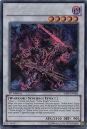 Image of Ignoble Knight of High Laundsallyn [SHSP-EN086] Secret Rare