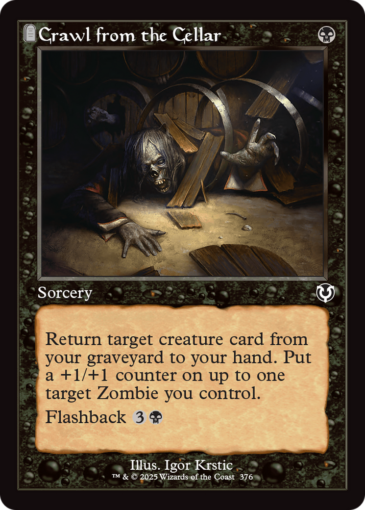 Image of Crawl from the Cellar (Retro Frame) [Innistrad Remastered]