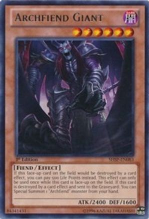 Image of Archfiend Giant [SHSP-EN083] Rare