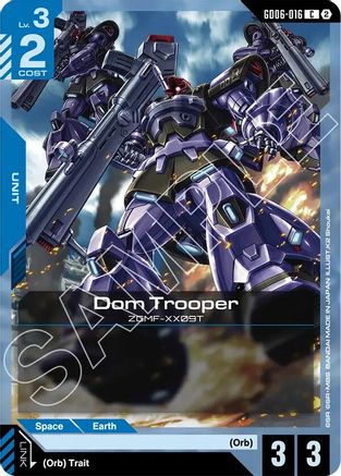 Image of Dom Trooper (GD06-016) - Stardust Trails