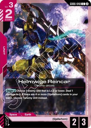 Image of Helmwige Reincar (GD06-048) - Stardust Trails