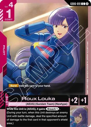 Image of Roux Louka (GD06-091) - Stardust Trails