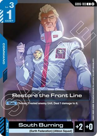 Image of Restore the Front Line (GD06-103) - Stardust Trails