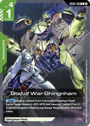 Image of God of War Ghingnham (GD06-109) - Stardust Trails