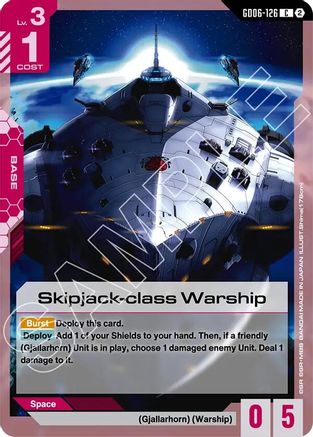 Image of Skipjack-class Warship (GD06-126) - Stardust Trails