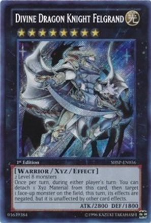 Image of Divine Dragon Knight Felgrand [SHSP-EN056] Secret Rare