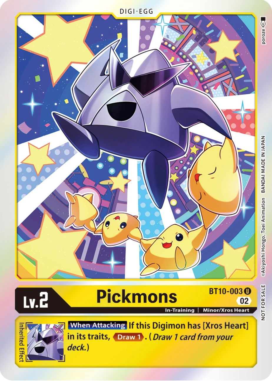 Image of Pickmons [BT10-003] (Official Tournament Pack Vol.8) [Xros Encounter Promos]
