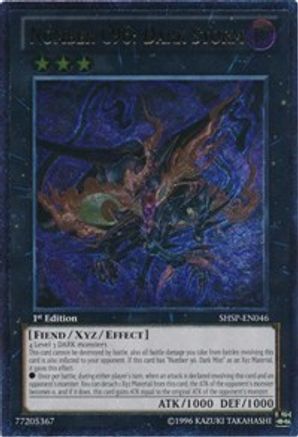 Image of Number C96: Dark Storm (UTR) [SHSP-EN046] Ultimate Rare