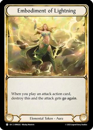 Image of Embodiment Of Lightning // Lightning Flow (OMN202) - Omens of the Third Age