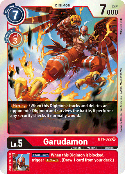 Image of Garudamon [BT1-022] [Release Special Booster Ver.1.0]