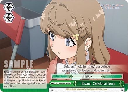 Image of Exam Celebrations (SBY/W136-E045) - Rascal Does Not Dream of Santa Claus