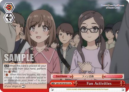 Image of Fan Activities (SBY/W136-E072) - Rascal Does Not Dream of Santa Claus