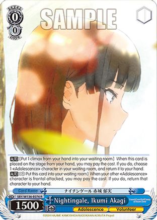 Image of Nightingale, Ikumi Akagi (SBY/W136-E076) - Rascal Does Not Dream of Santa Claus