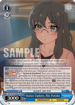 Image of Status Update, Rio Futaba (SR) (SBY/W136-E093S) - Rascal Does Not Dream of Santa Claus