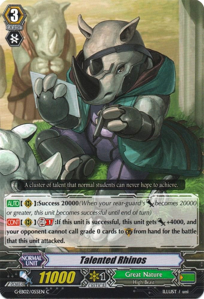 Image of Talented Rhinos (G-EB02/055EN) [The AWAKENING ZOO]