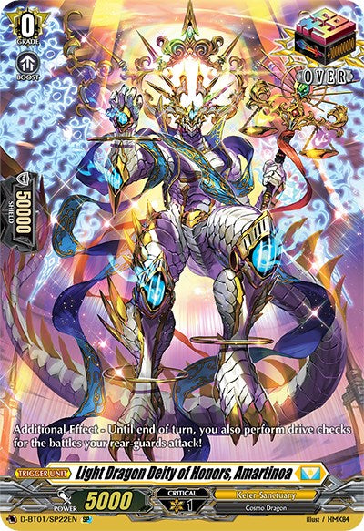 Image of Light Dragon Deity of Honors, Amartinoa (D-BT01/SP22EN) [Genesis of the Five Greats]