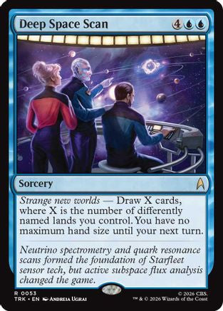 Image of Deep Space Scan (TRK-053) - Star Trek