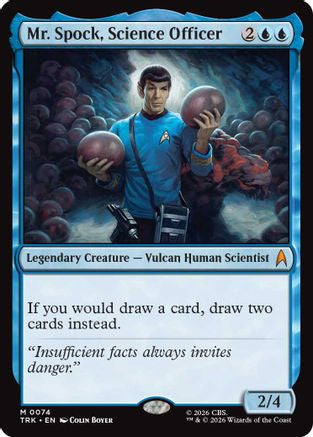 Image of Mr. Spock, Science Officer (TRK-074) - Star Trek
