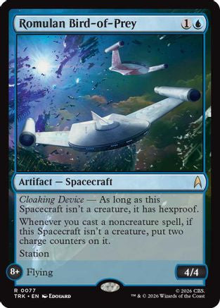 Image of Romulan Bird-of-Prey (TRK-077) - Star Trek