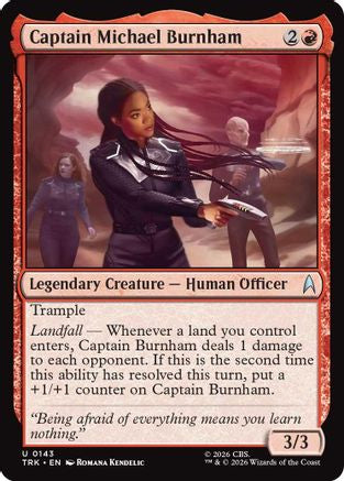 Image of Captain Michael Burnham (TRK-143) - Star Trek