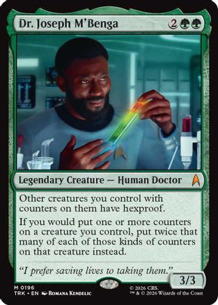 Image of Dr. Joseph M'Benga (TRK-196) - Star Trek