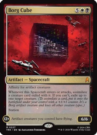 Image of Borg Cube (TRK-227) - Star Trek