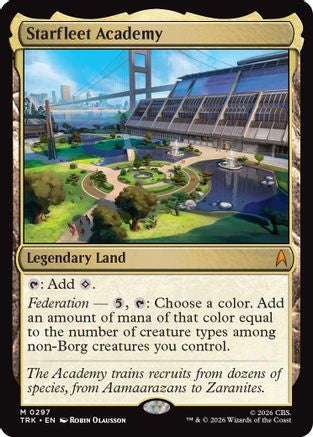 Image of Starfleet Academy (TRK-297) - Star Trek Foil
