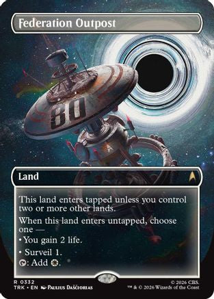 Image of Federation Outpost (Borderless) (TRK-332) - Star Trek
