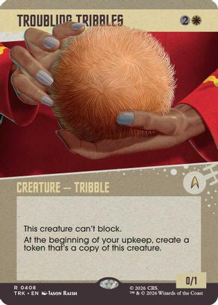 Image of Troubling Tribbles (Showcase) (TRK-408) - Star Trek